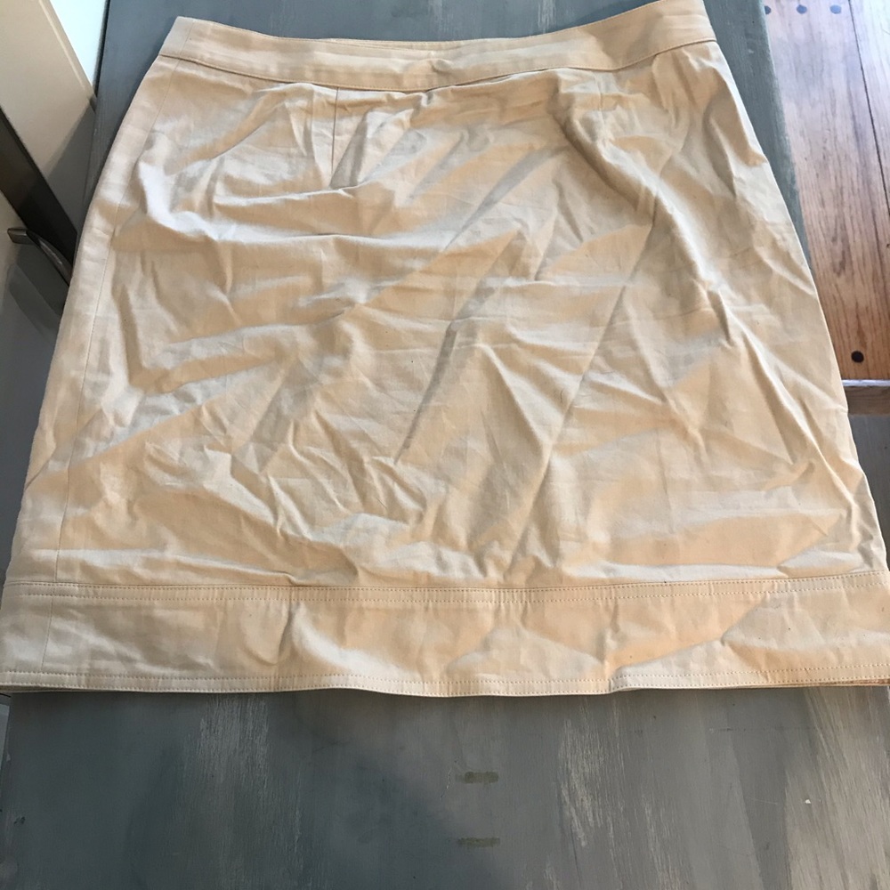 Brooks Brothers Tan Skirt